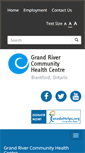 Mobile Screenshot of grandriverchc.ca